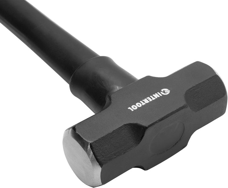 INTERTOOL 6 lbs Sledgehammer, Demolition, Stake Driving, Reinforced Steel, 36” Shock Absorbing NonSlip Handle HT-0243 - Image 3